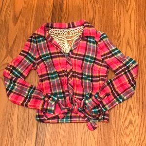 Small Multi-Colored Button Down Shirt